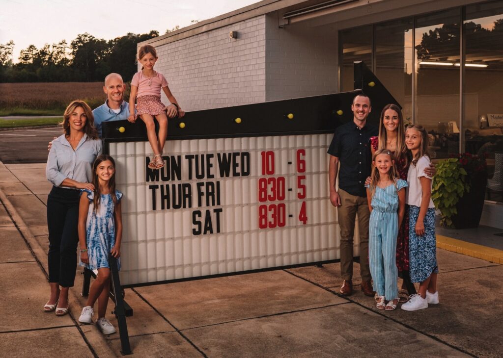 Tucker Furniture Owners and Family